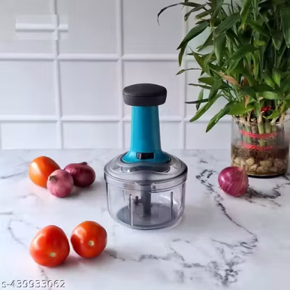 Powerful Hand Held Food Chopper to Chop & Cut Fruits, Vegetables - Image 3